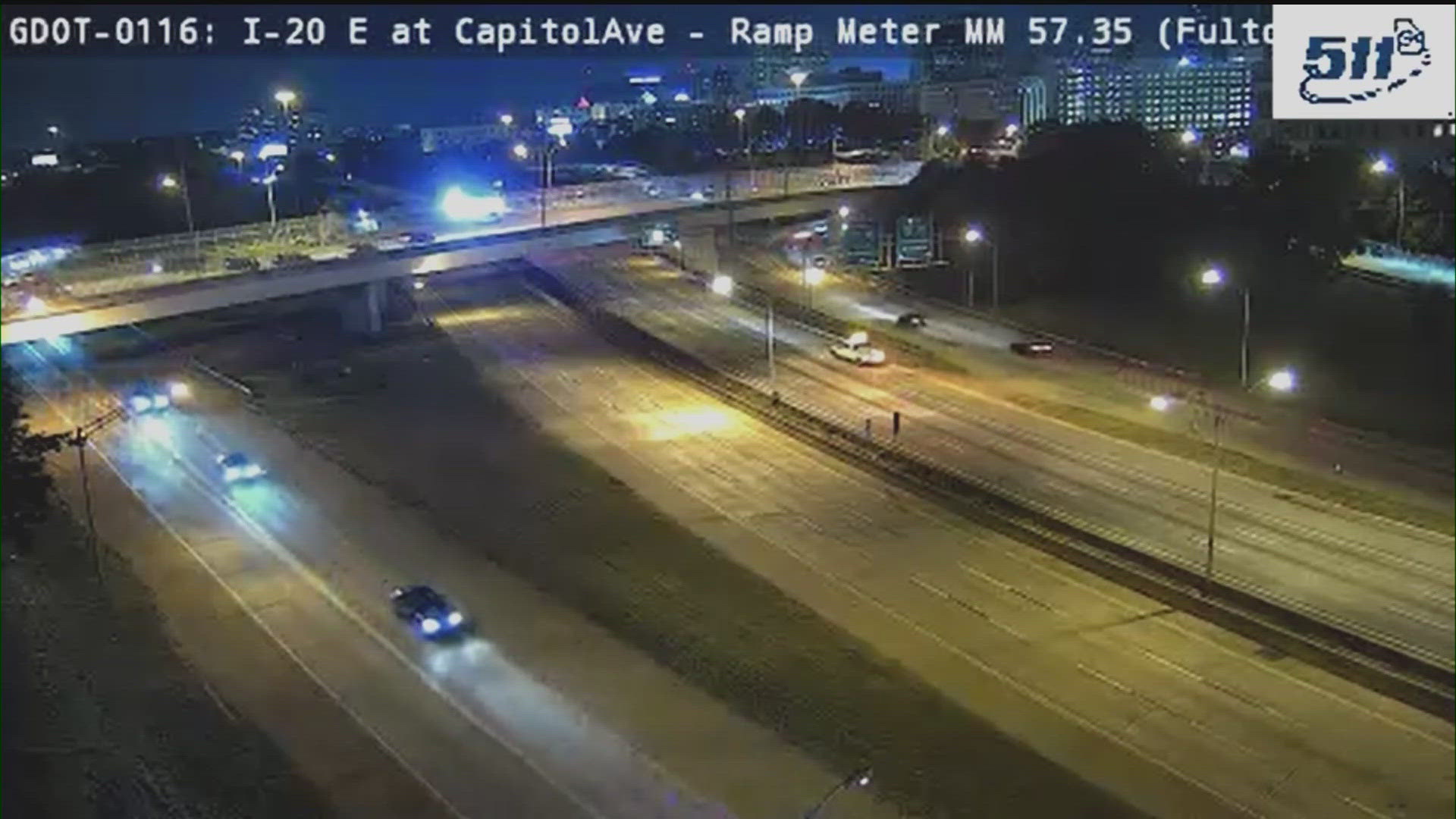 APD officer injured in crash on I-20 in Downtown Atlanta | 11alive.com