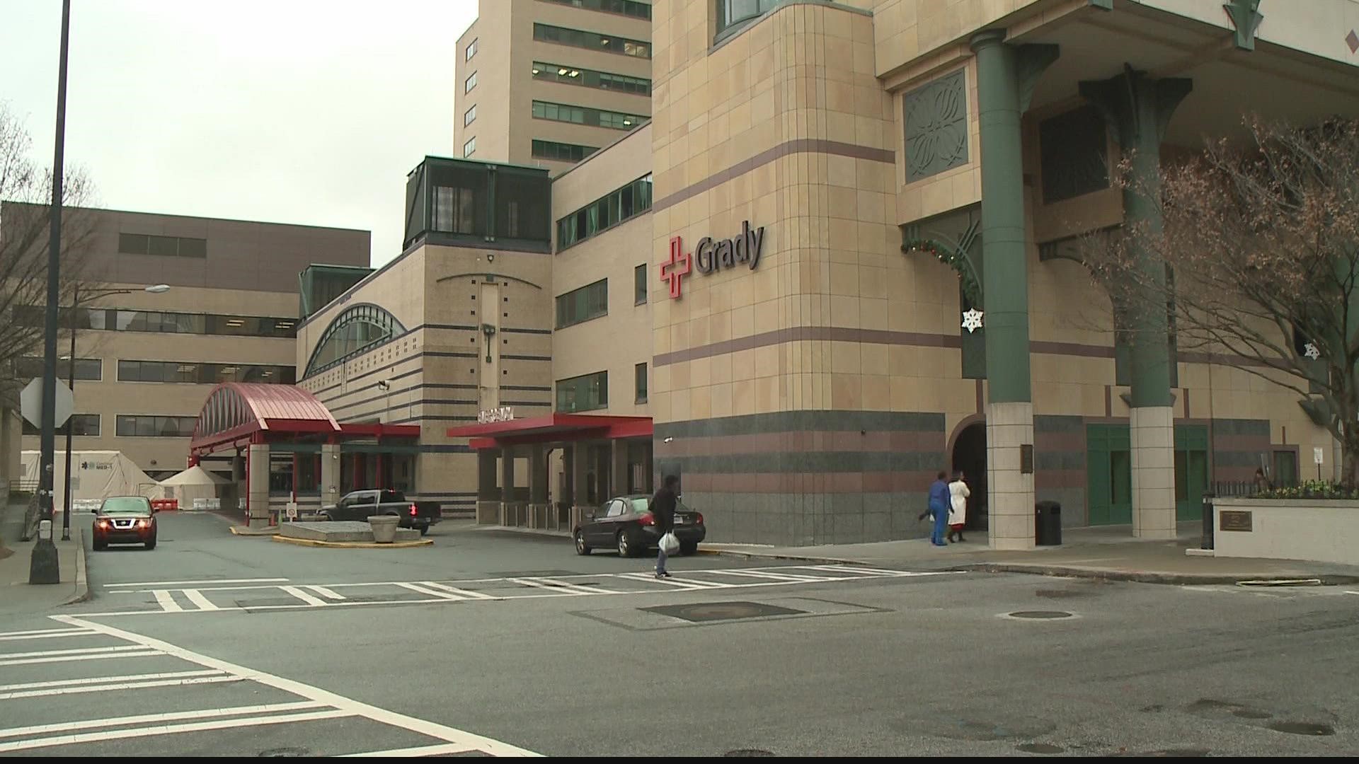 Gov. Brian Kemp announced Thursday that $130 million will be made available to Grady Hospital to expand by 200 beds.