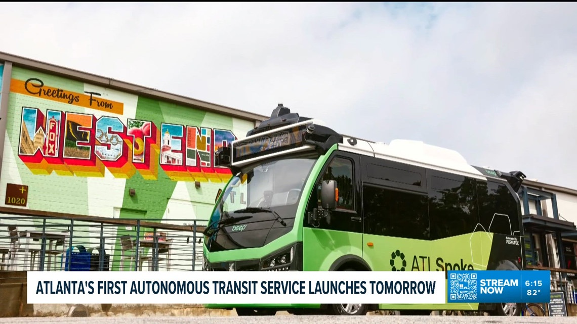 Atlanta's first autonomous transit service launches tomorrow