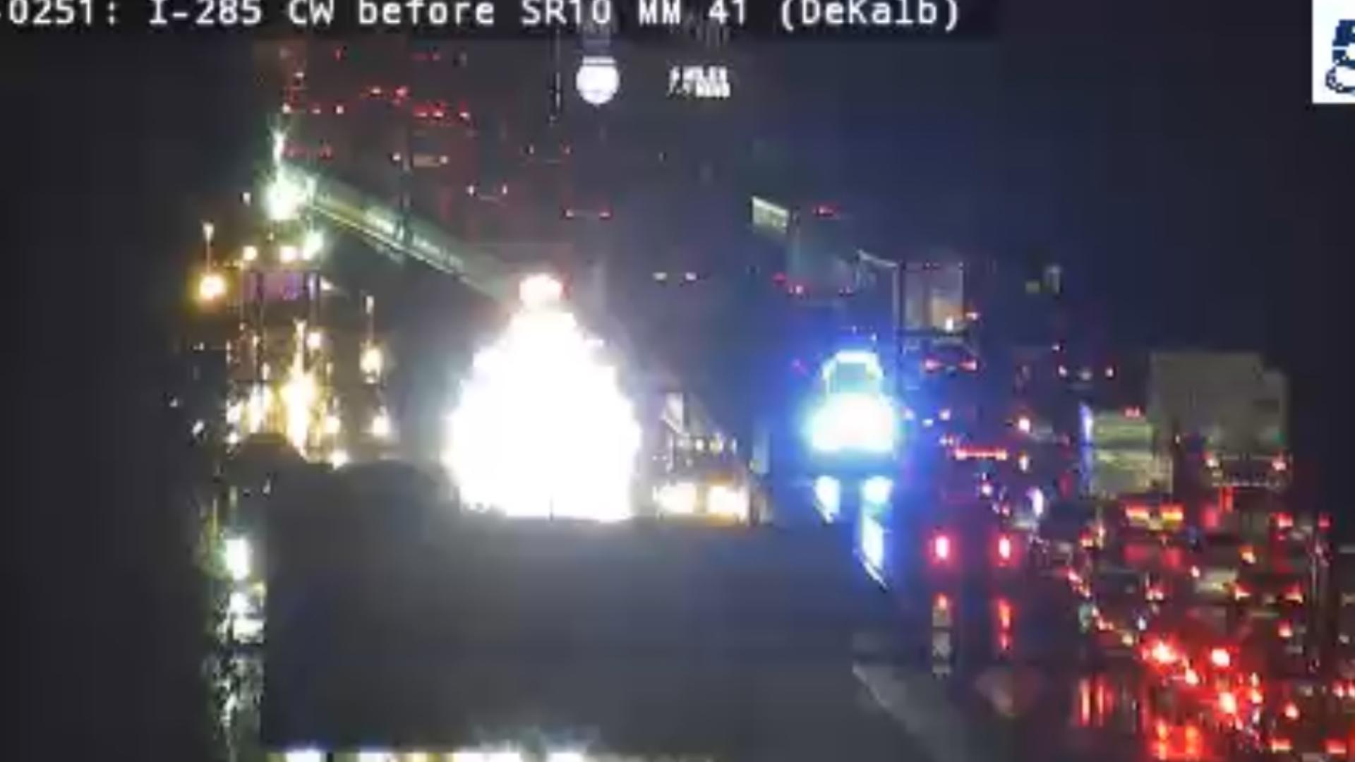 TRAFFIC: Crash causing delays on I-285 South in DeKalb | 11alive.com