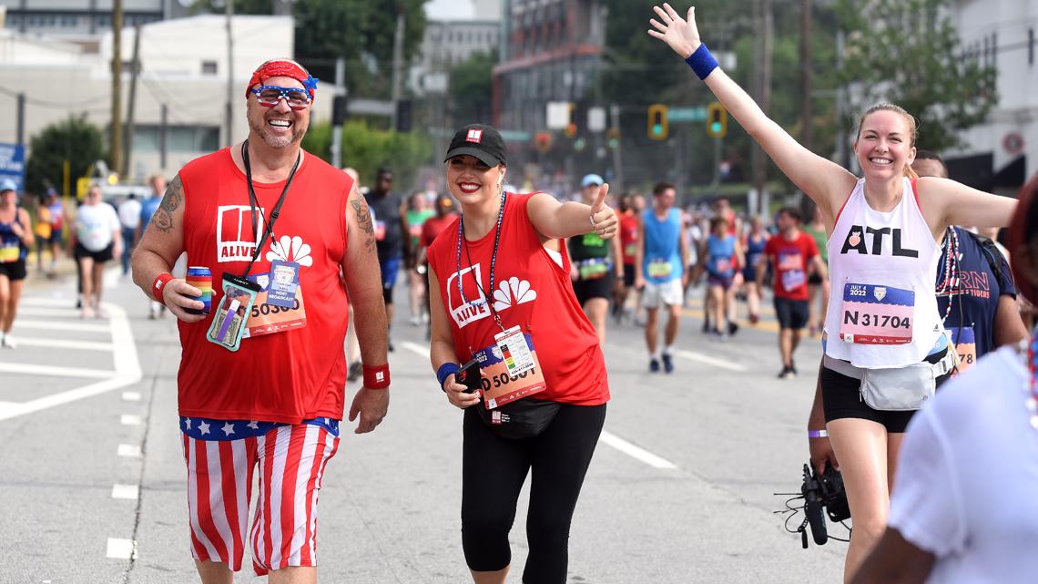 Peachtree Road Race results live stream updates