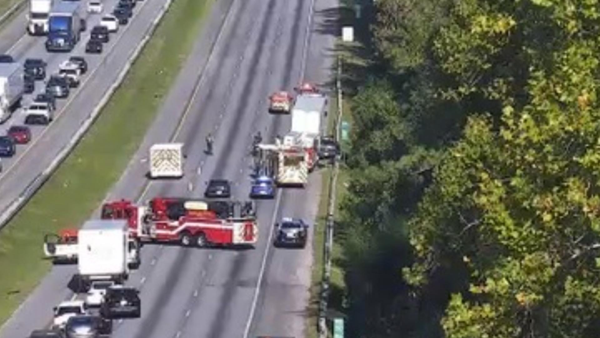 Person trapped inside car on I-20 in Douglas County after crash with ...