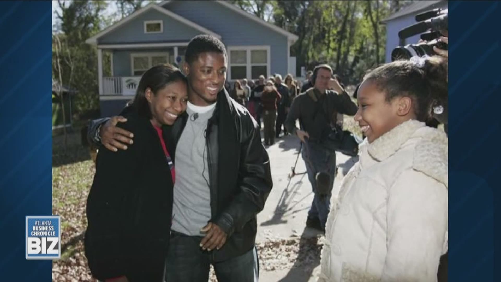 The American Dream! Former NFL player Warrick Dunn is making dreams come true for families in need through his Warrick Dunn Charities.