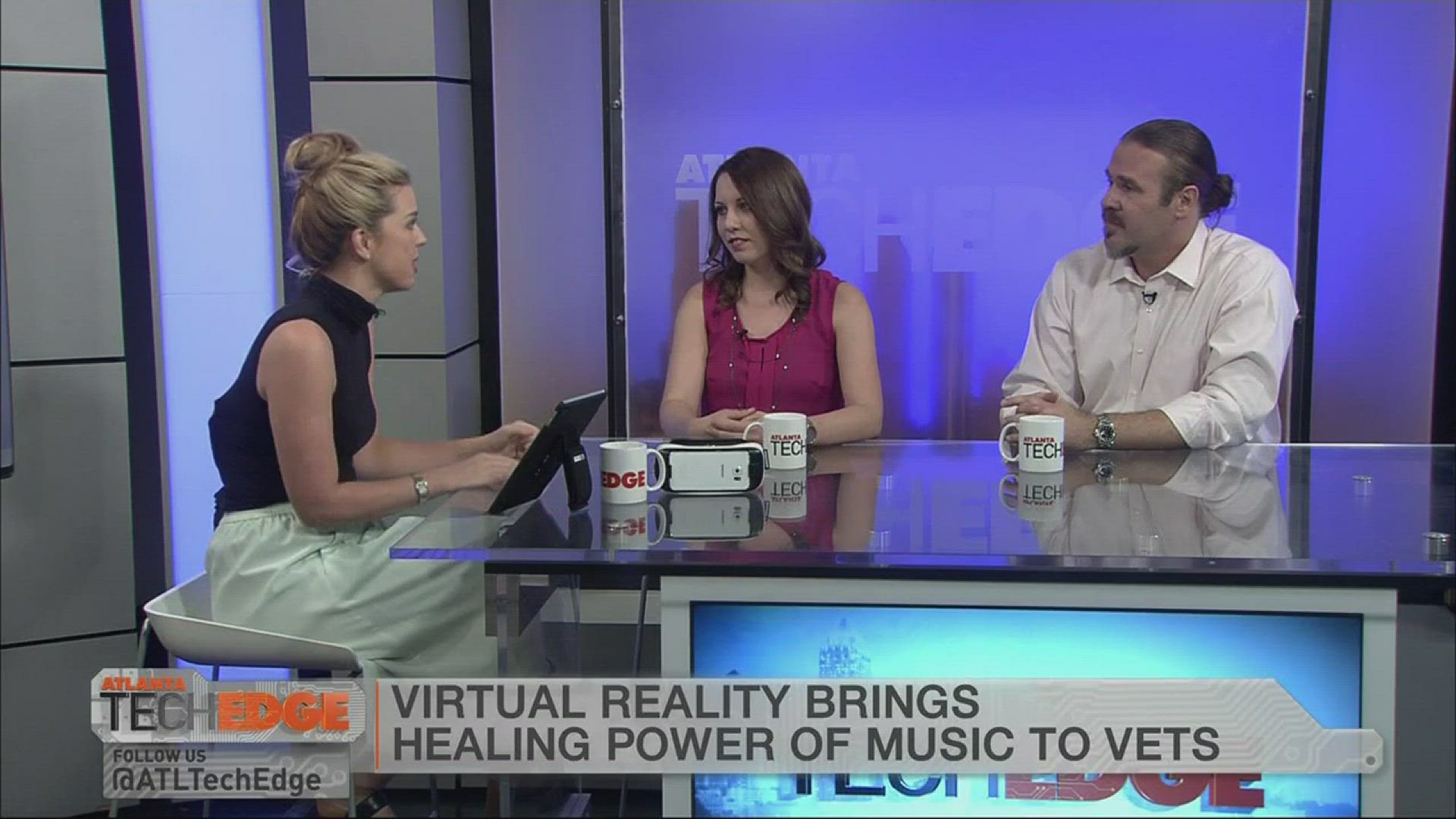 www.11alive.comHost Cara Kneer talks with Jaye Budd of Alchemy Sky Foundation and Annie Eaton of Futurus about using virtual reality to bring the healing power of music to veterans. Then, 'Black-ish' star Alan Maldonado talks about his new app, 'Everybod