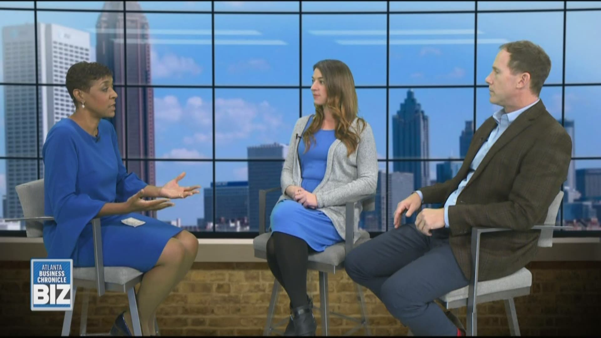 Atlanta Business Chronicle reporters Doug Sams and Amy Wenk talk about commercial real estate trends on BIZ with Crystal Edmonson.