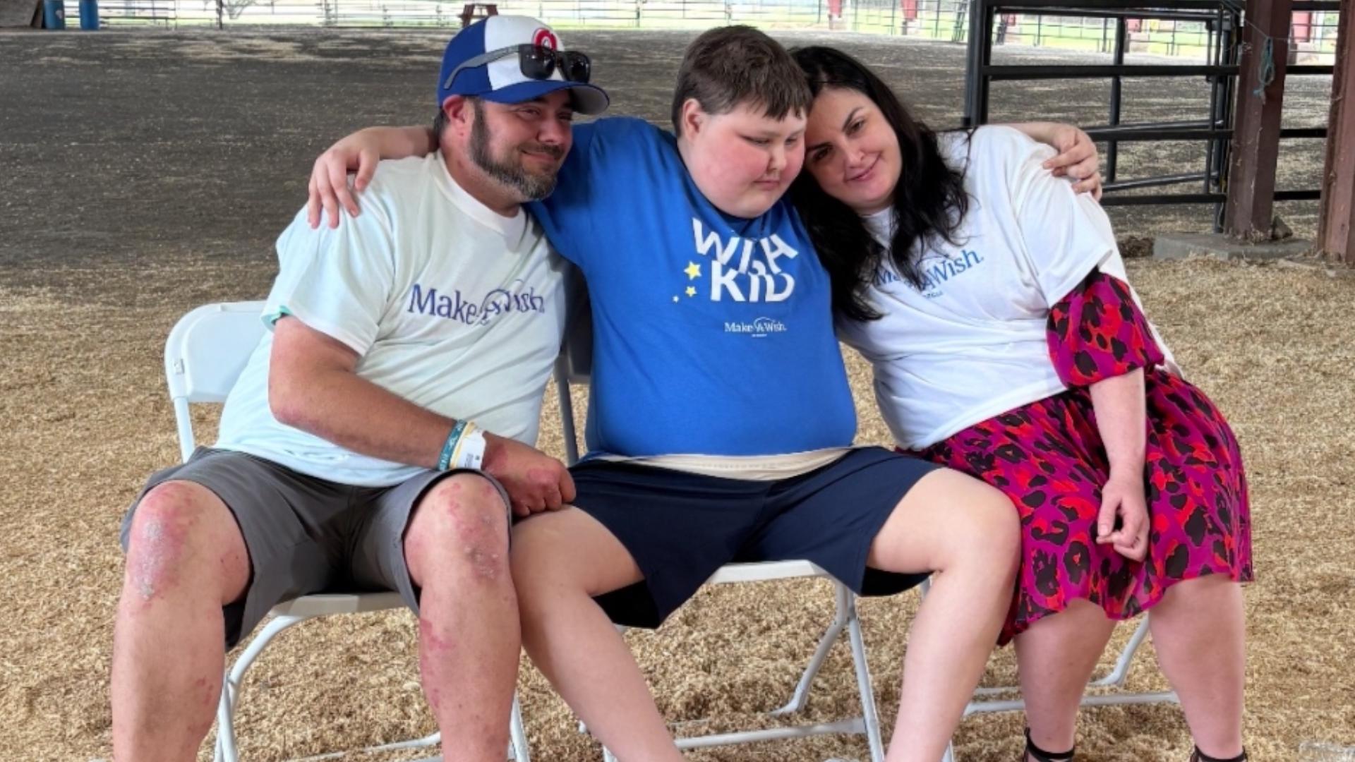 Teen who beat cancer uses Make-A-Wish to help feed people in his ...