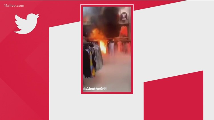 'Arson is a serious felony' | Investigators look for person responsible for Mall of Georgia fire
