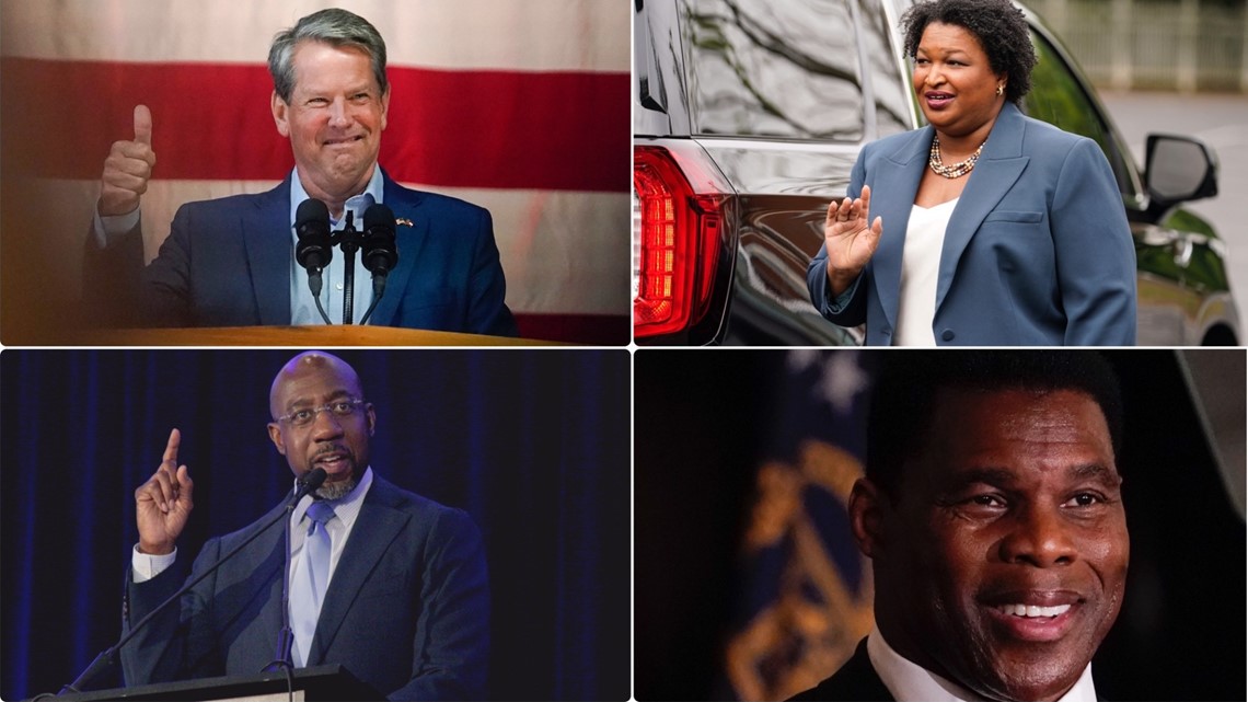 Georgia primary election winners for governor and senate