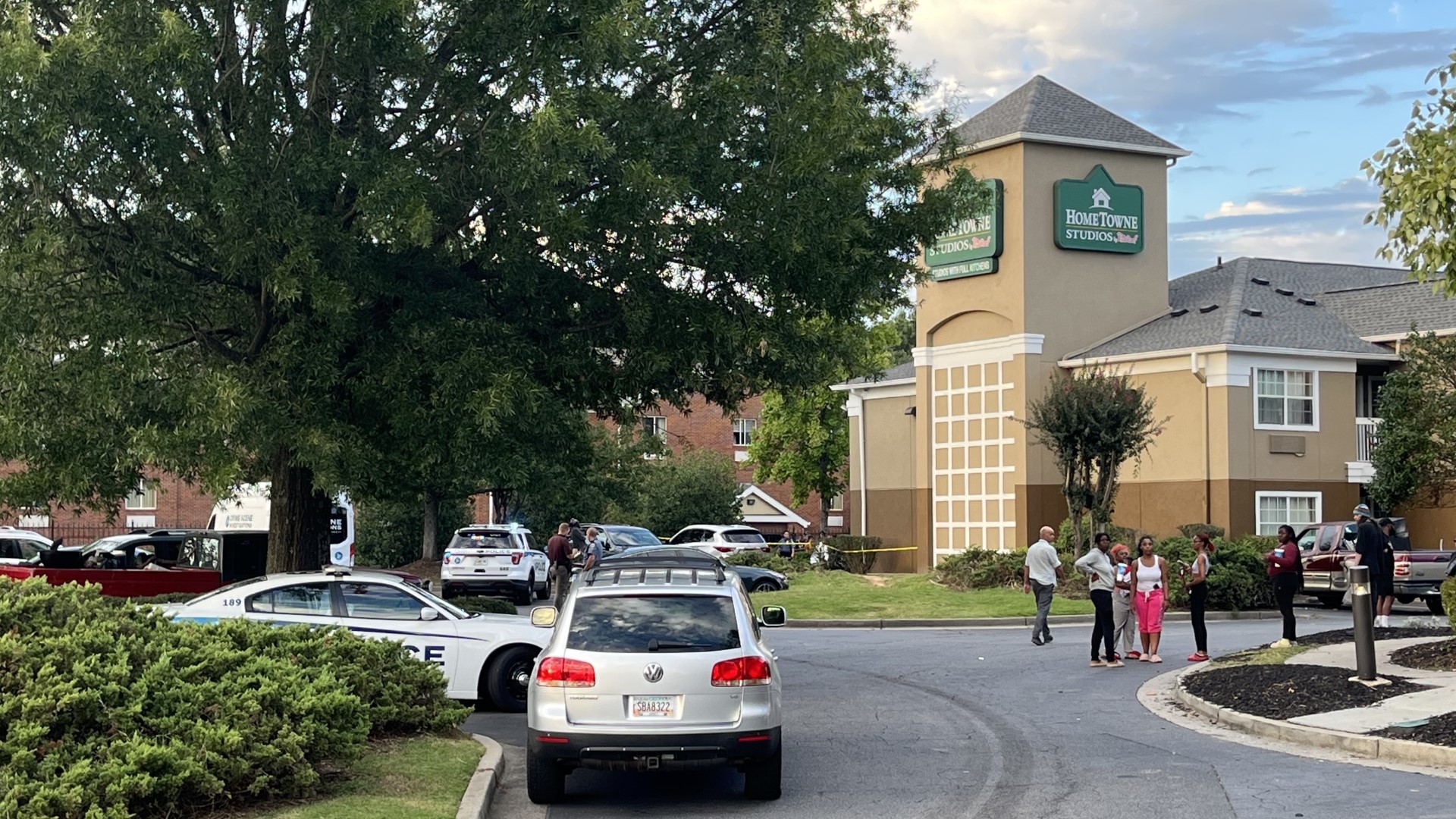 An altercation led to a deadly shooting at a hotel Tuesday evening, according to the Gwinnett County Police Department.