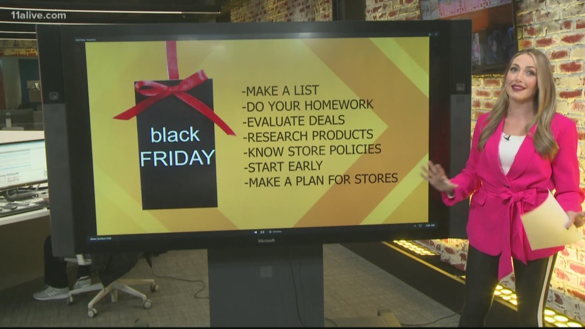 Heading out this morning? Here's some helpful info if you're out bargain hunting on Black Friday.