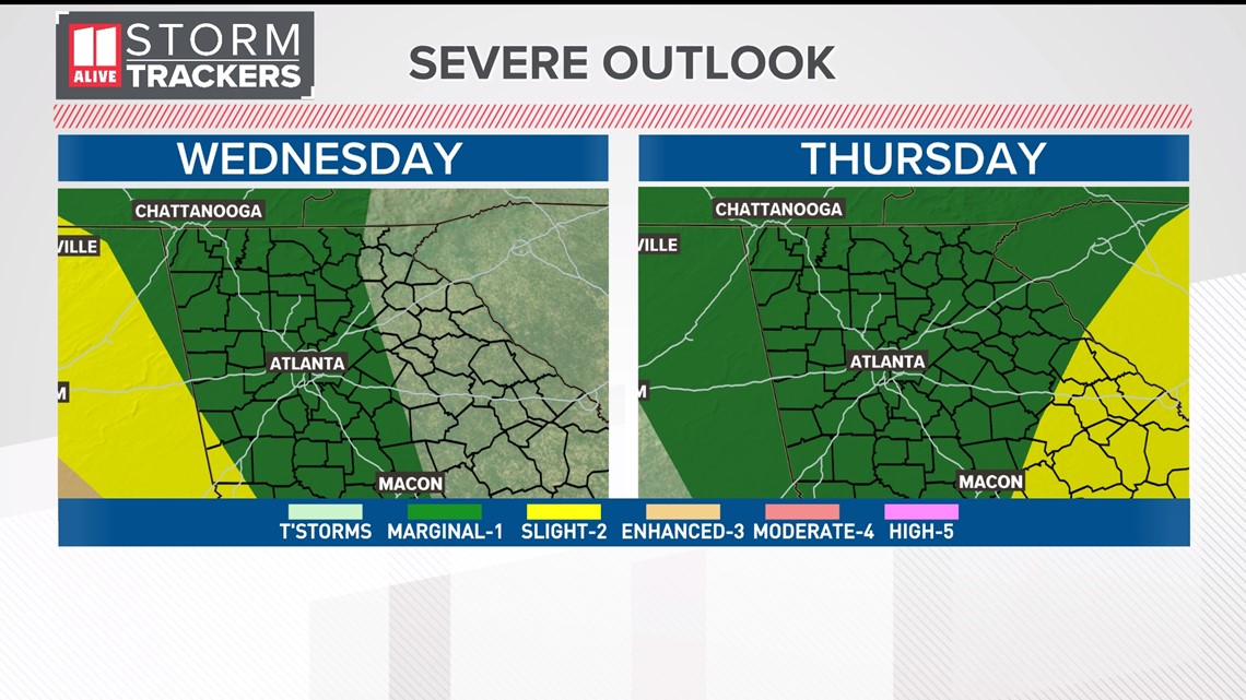 Strong storms, heavy rain possible Wednesday night - Vimarsana News