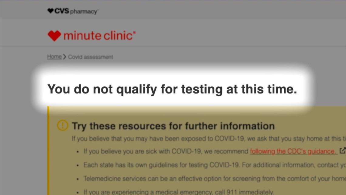 Minute Clinic Positive Covid Test