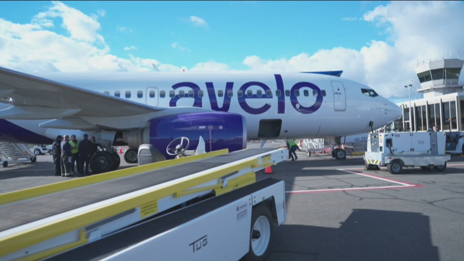 Avelo Airlines took off on its first direct flight from Atlanta Hartsfield-Jackson International Airport to Connecticut on Thursday.
