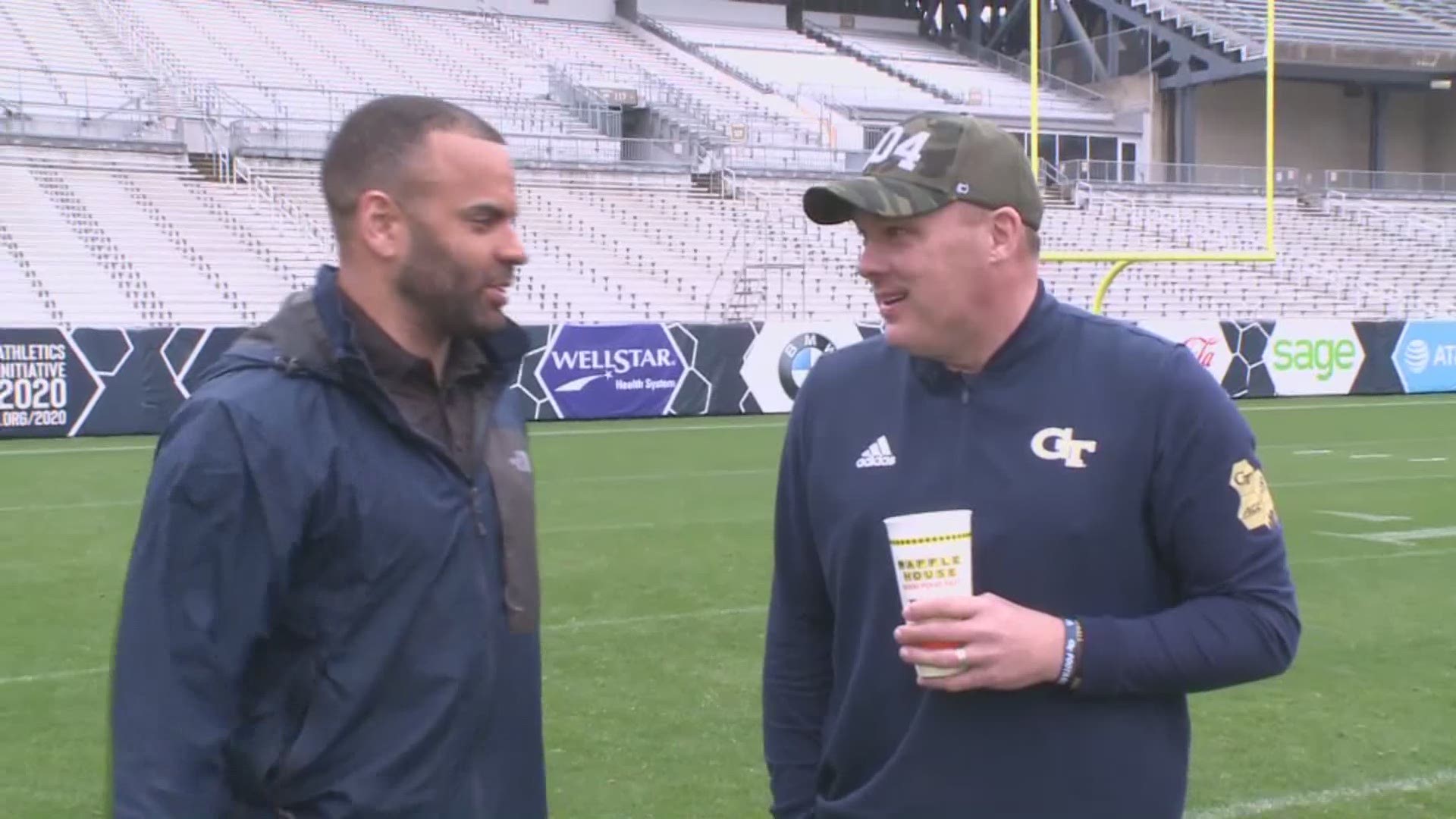11Alive Sports had a one-on-one chat with Geoff Collins, the new coach at Georgia Tech, right after Signing Day.