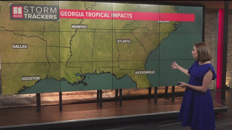 Here's how North Georgia is impacted by Tropical systems