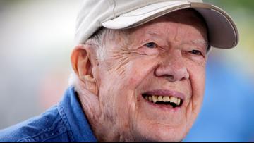 Jimmy, Rosalynn Carter's burial site photos released | 11alive.com