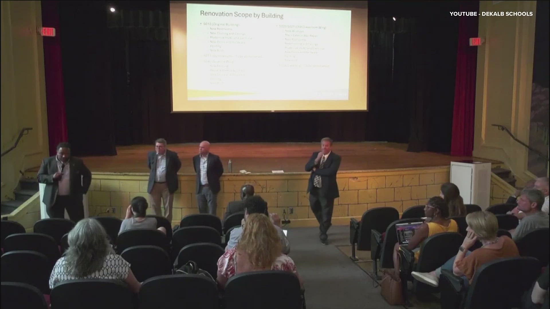 This is the second of three meetings Druid Hills High and the school district will hold.