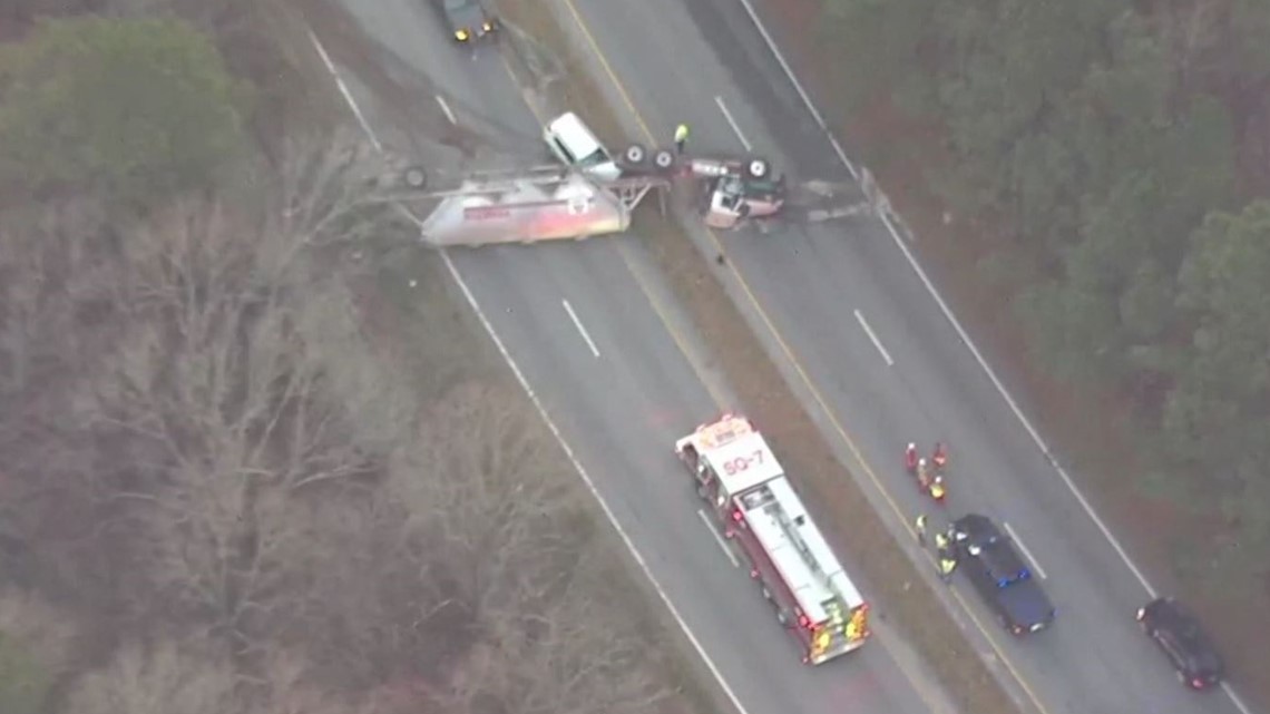 Cobb County Traffic East West Connector Wreck | 11alive.com