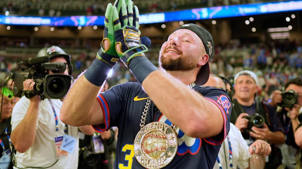 Seattle's Cal Raleigh wins MLB Home Run Derby