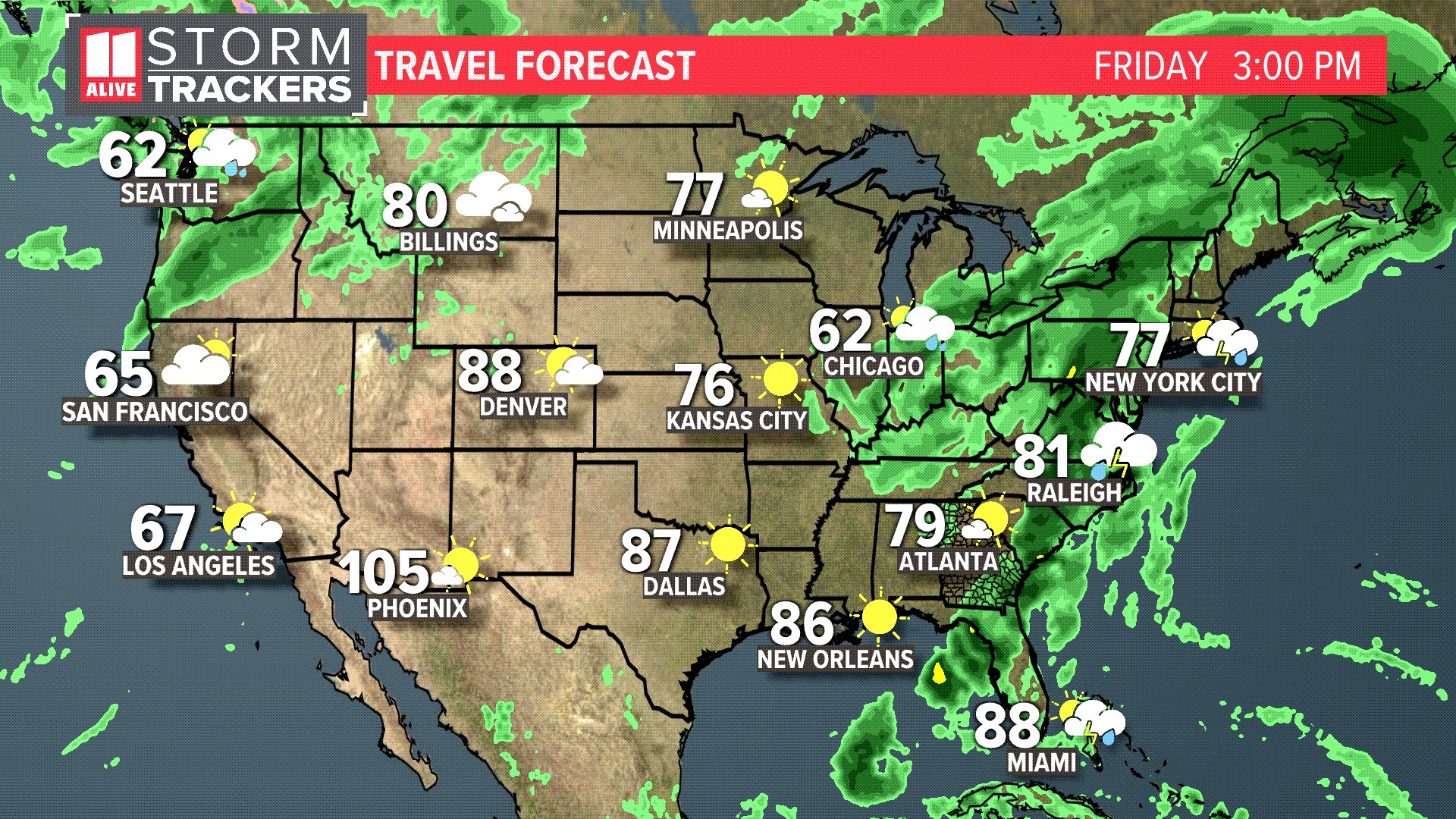 Memorial Day weather travel expectations