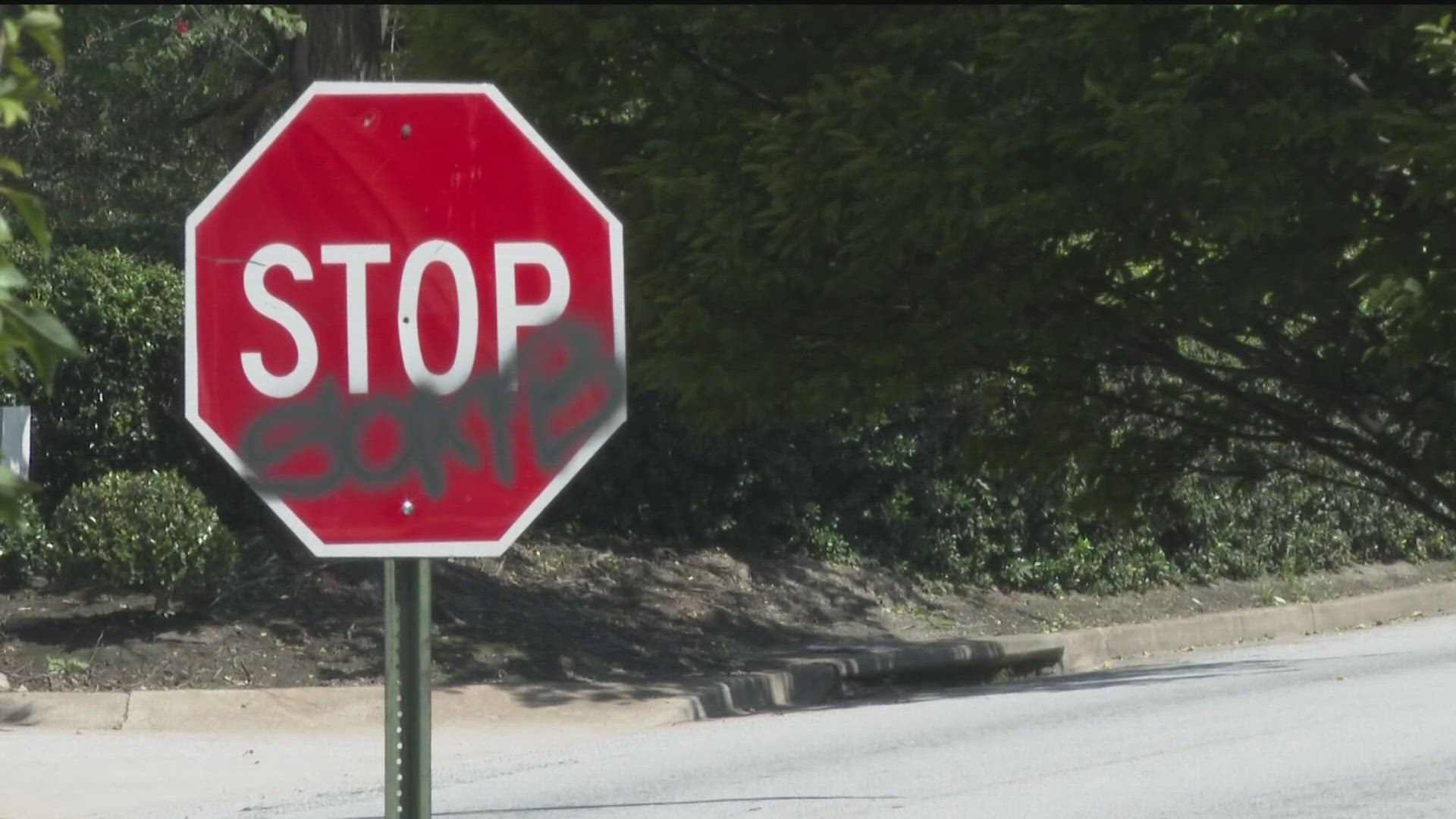 In one study, graffiti caused the self-driving vehicle technology to read a stop sign as a 45 miles per hour sign.