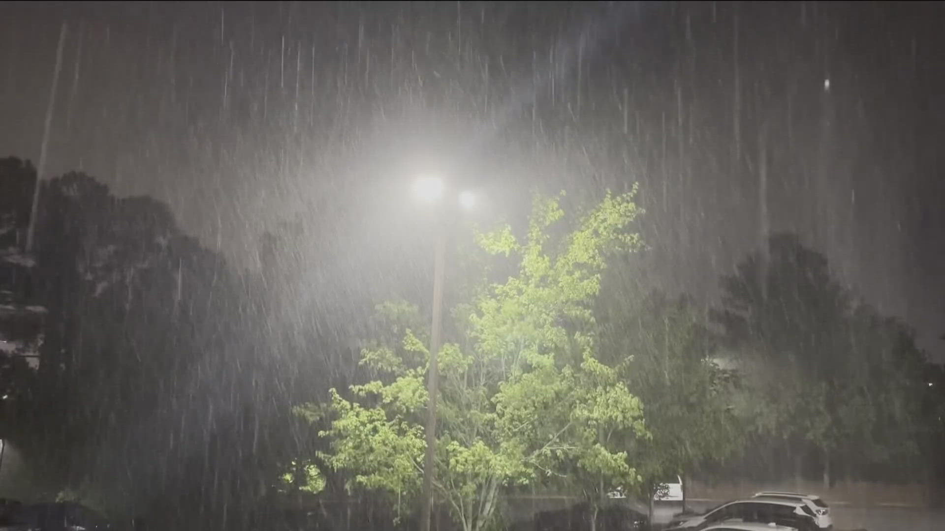 Yes, the chance of rain is a true percentage of when you might see rain