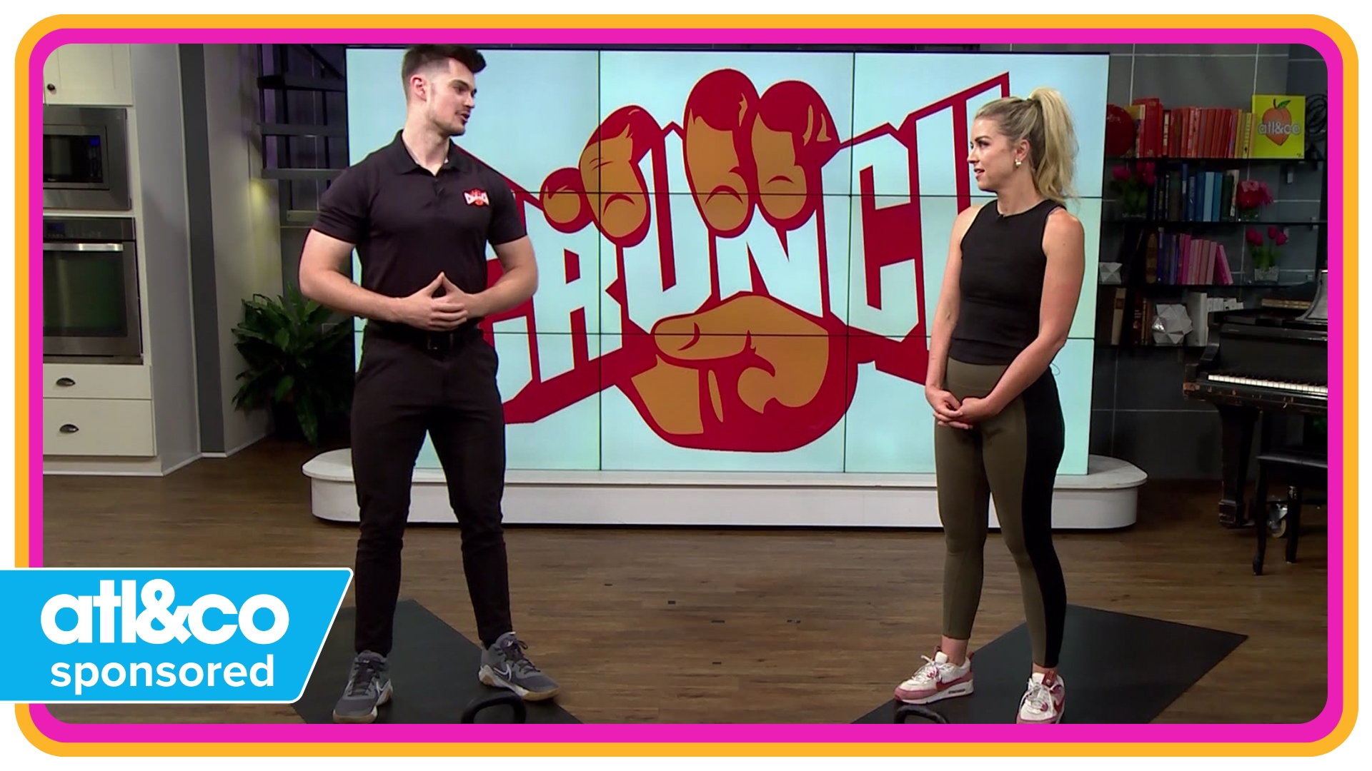 Crunch shows us how dads can get an efficient workout in by involving the whole family. | PAID CONTENT