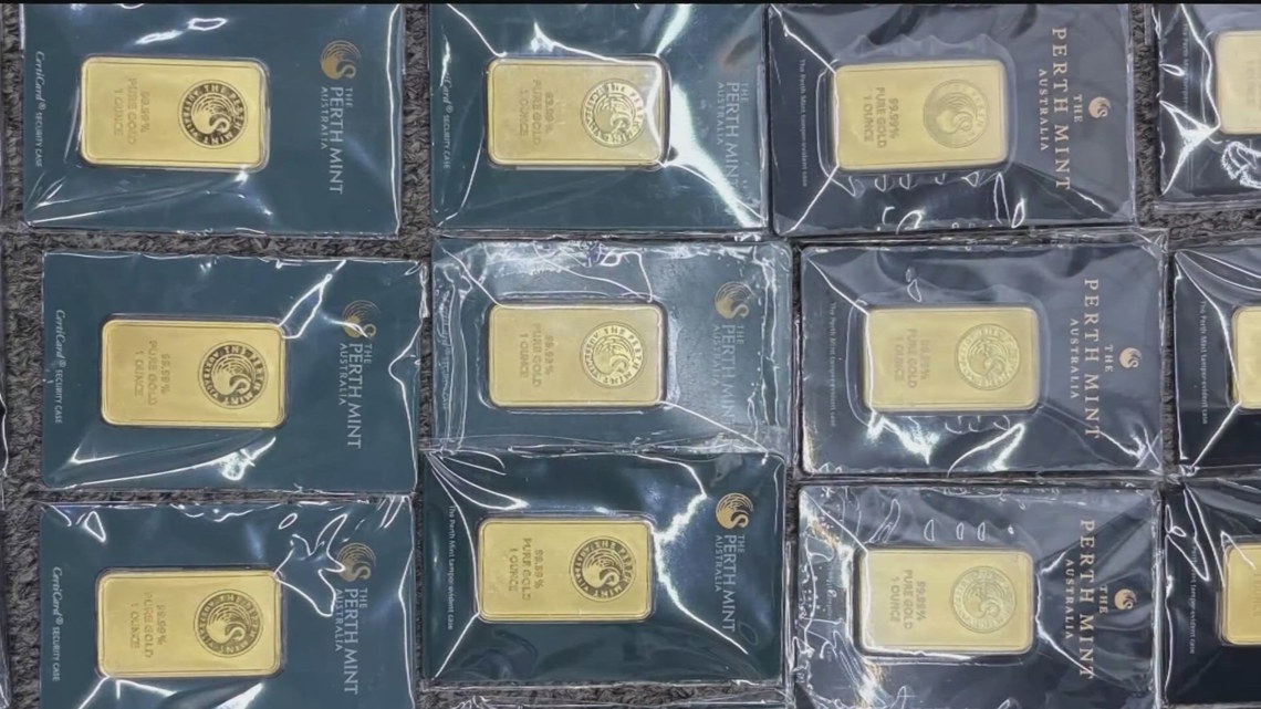 Nearly $100 million in gold confiscated in multi-state takedown of ...