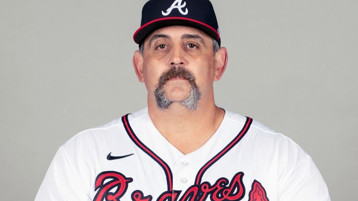 Sal Fasno Braves catching coach, 2021 World Series