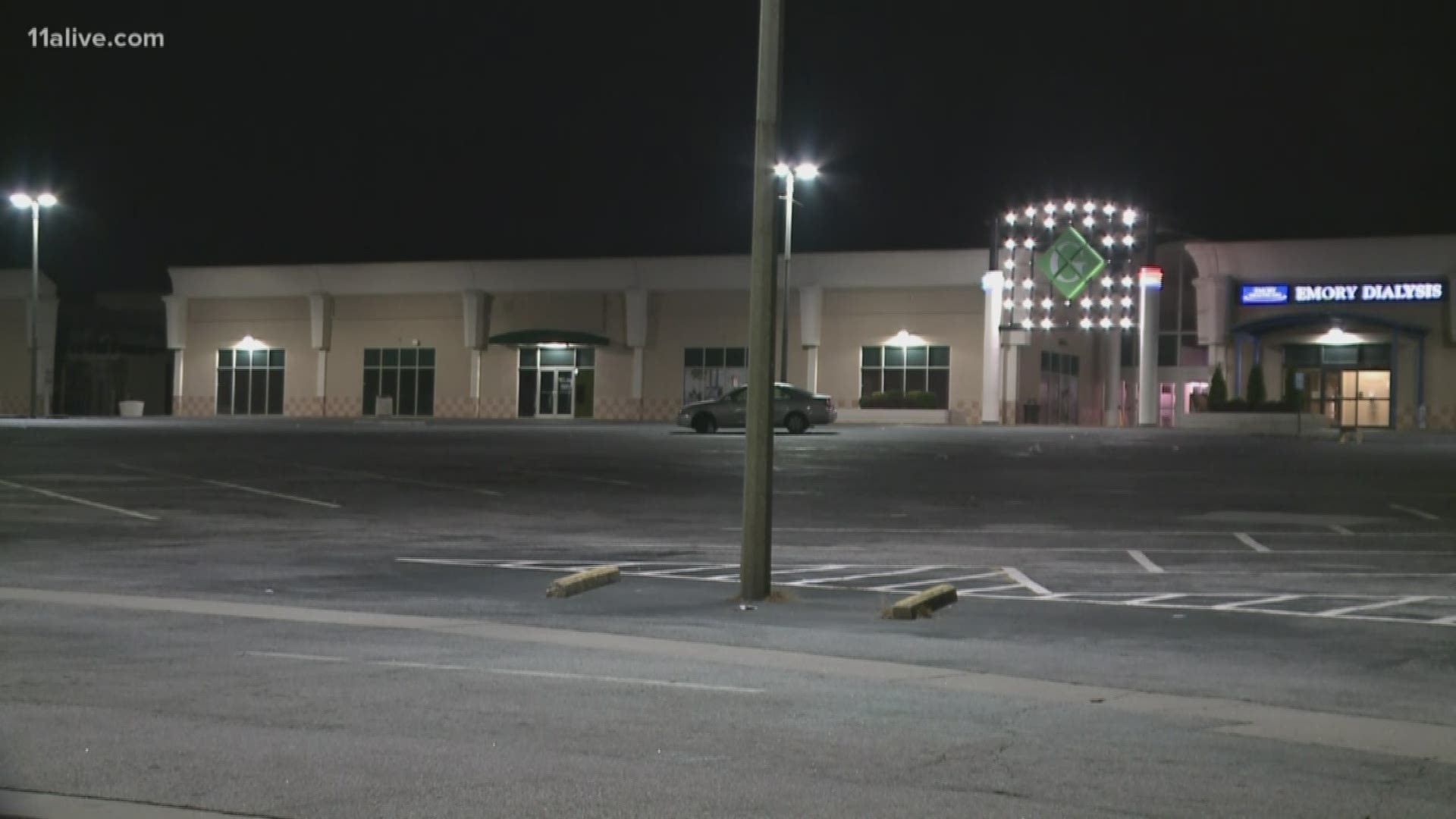 Police said the incident happened outside Greenbriar Mall around 8 p.m. on Friday.