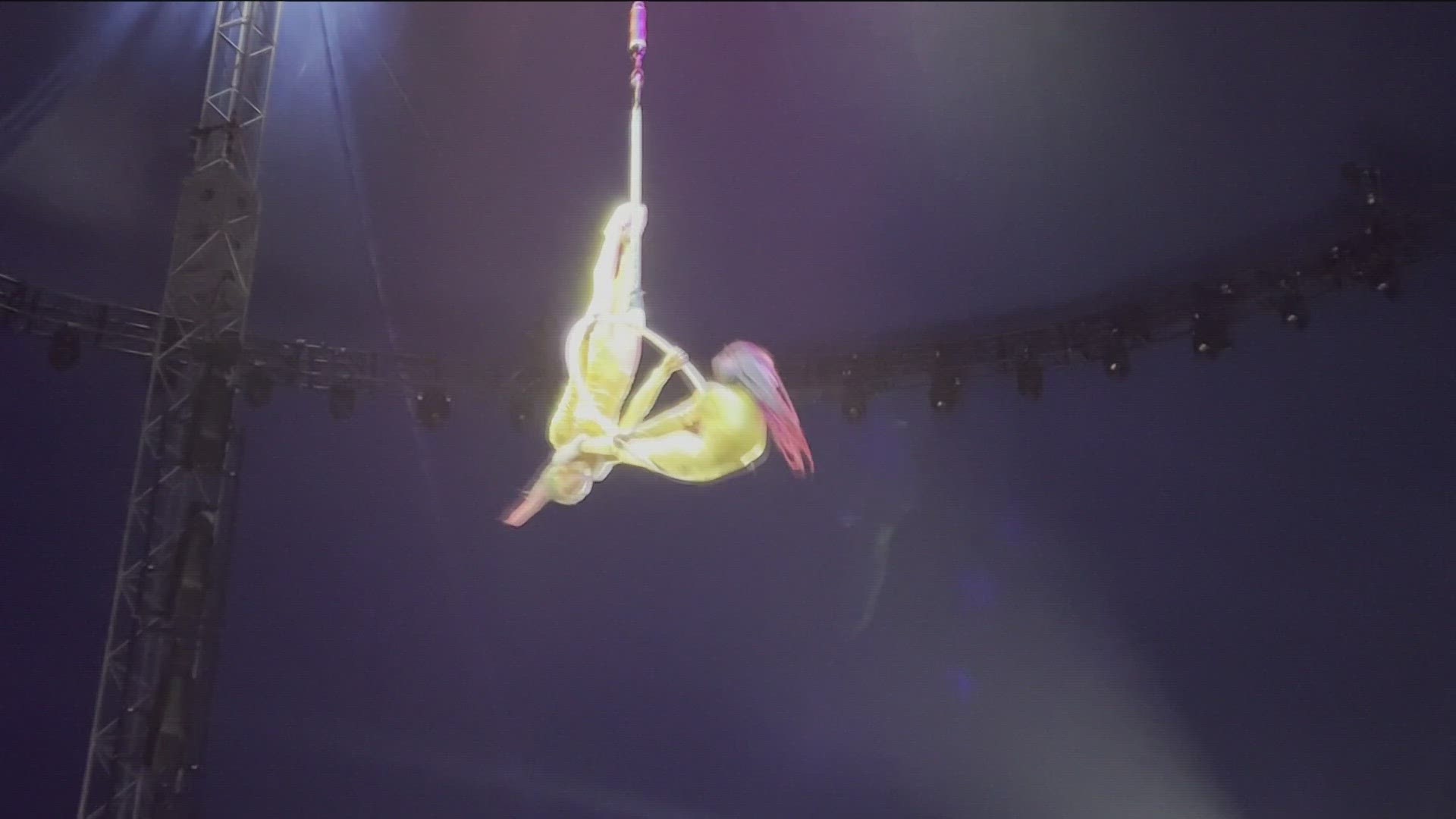 11Alive's Jonathan Martin served as a guest ringmaster for the circus on Sunday night.