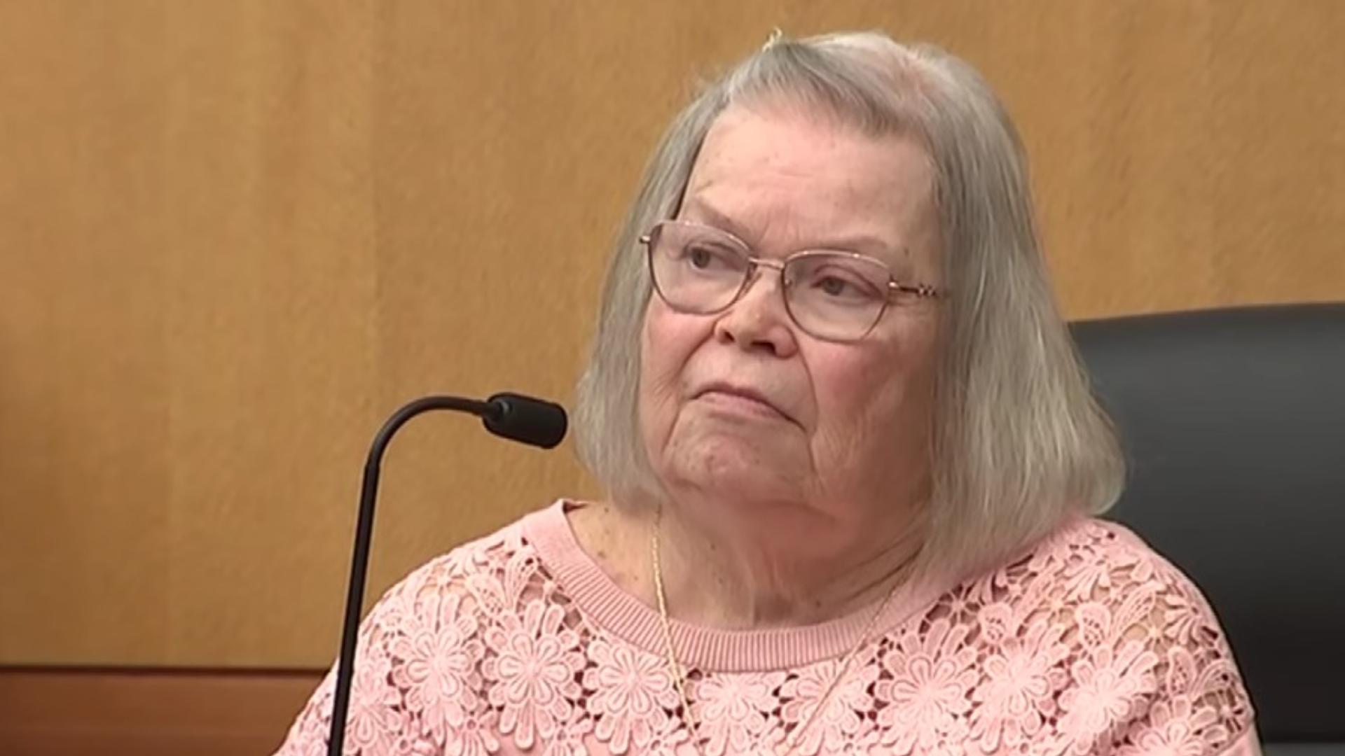 Norma Patton testified Monday in the trial against Christopher Wolfenbarger in the death of her daughter Melissa Wolfenbarger.