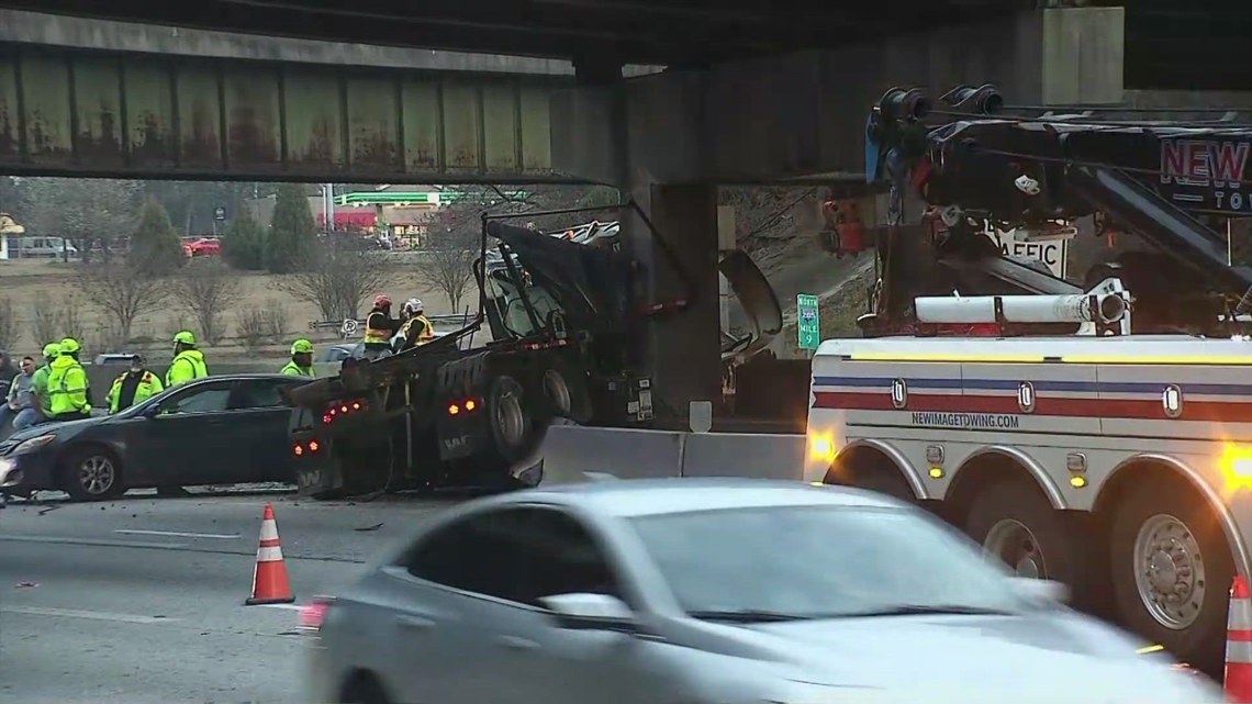 Traffic Alert: Lanes reopening on I-285 in Fulton County after crash ...