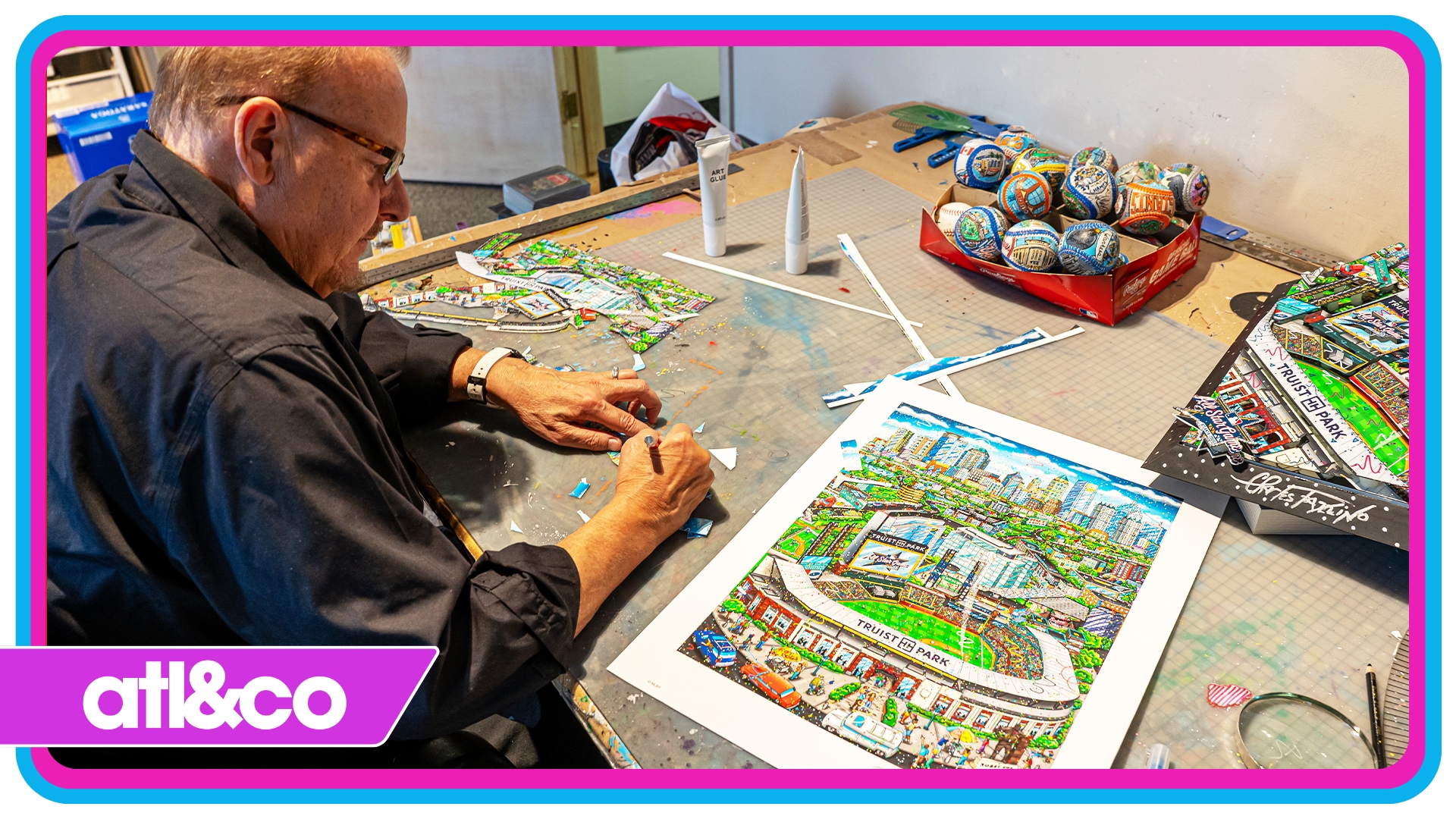 Cara introduces us to Major League Baseball's official pop-up artist, Charles Fazzino!