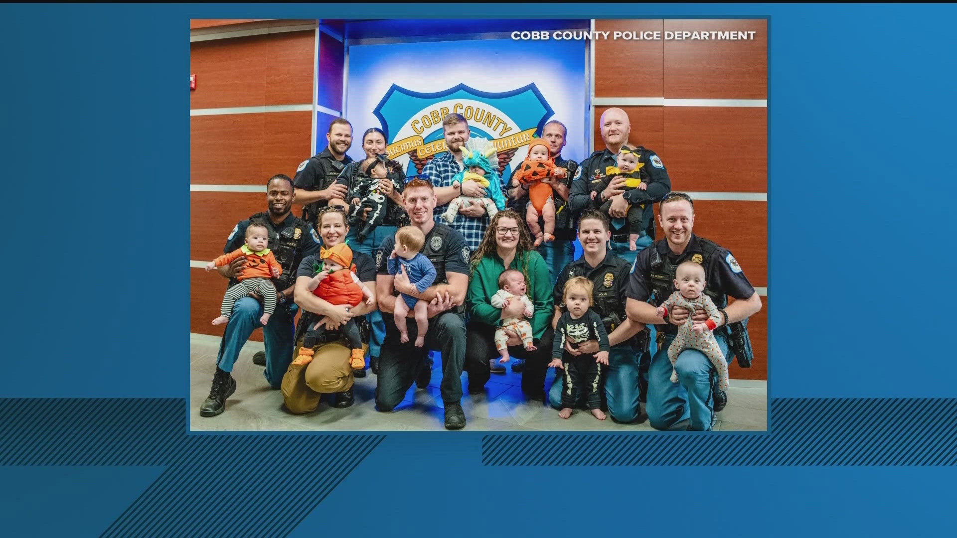 More than 30 officers welcomed new additions to their families so far this year.