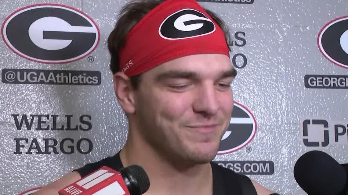 UGA players speak after beating Kentucky | 11alive.com