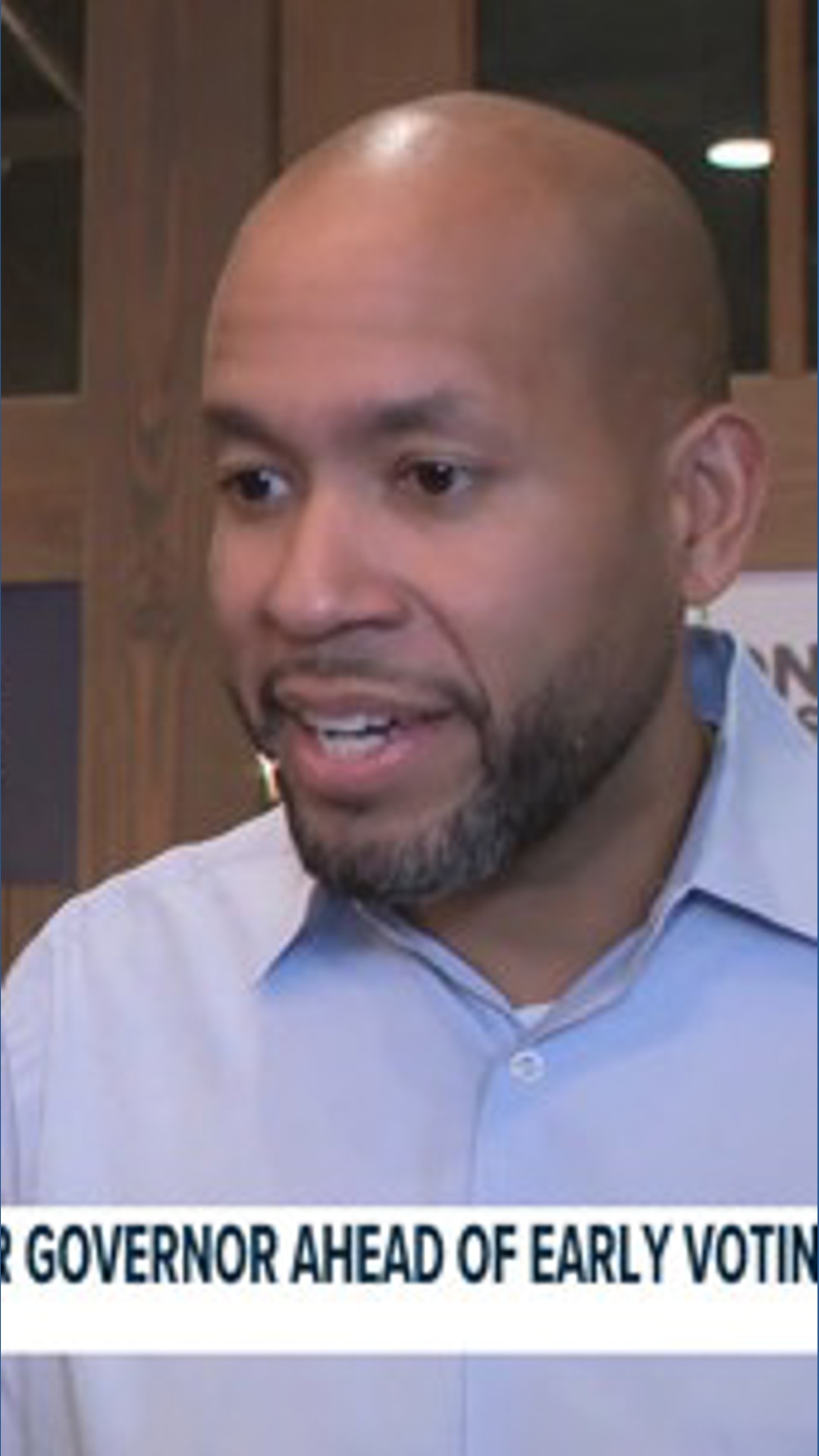 Democratic candidate for governor Jason Esteves making final push ...