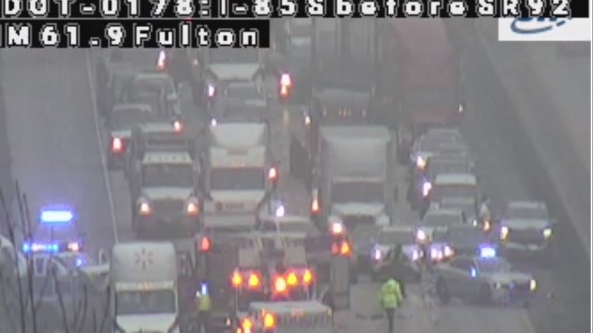 I 85 traffic south Fulton County all lanes blocked | 11alive.com