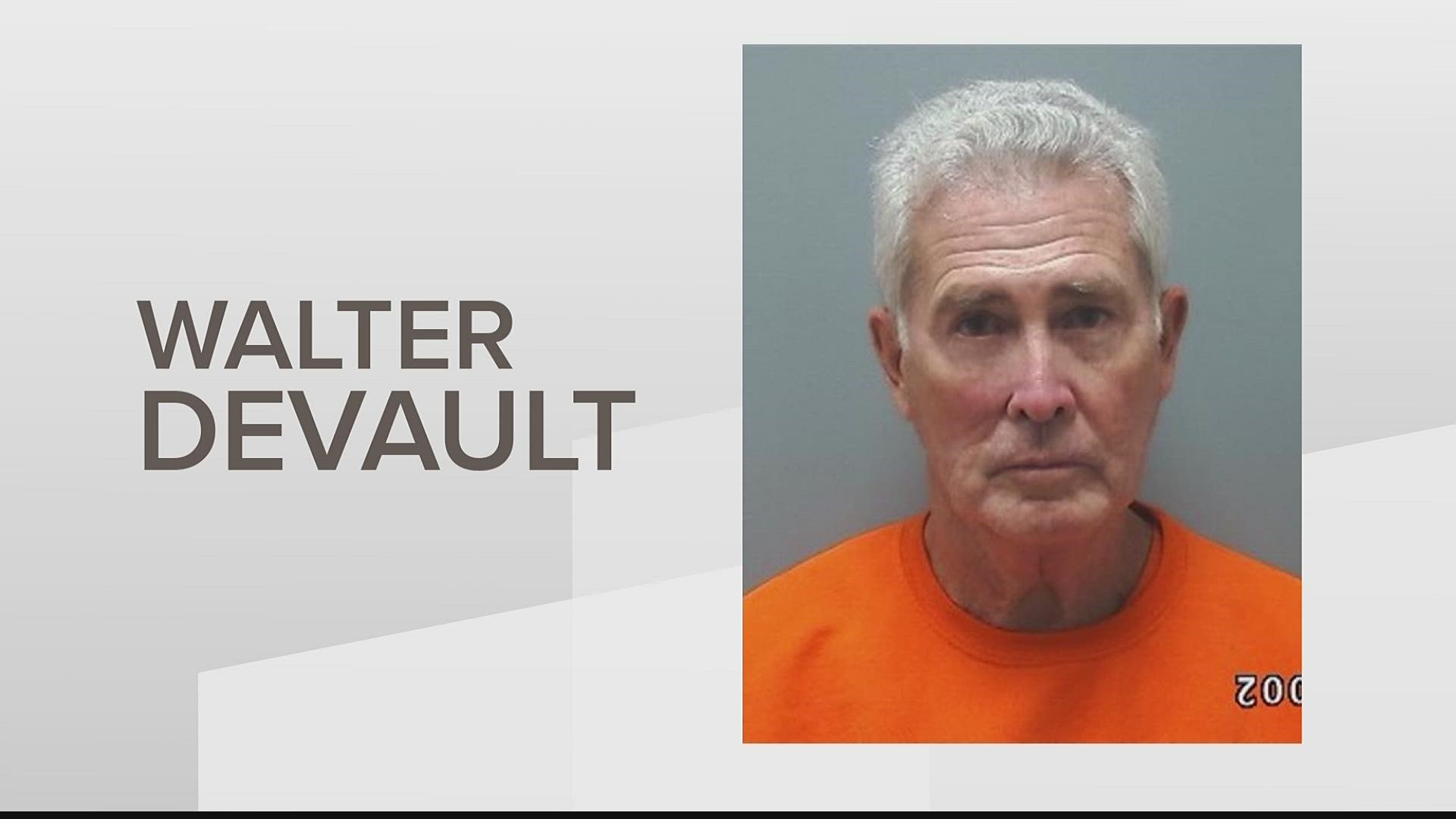 Walter Gary DeVault was convicted in February.