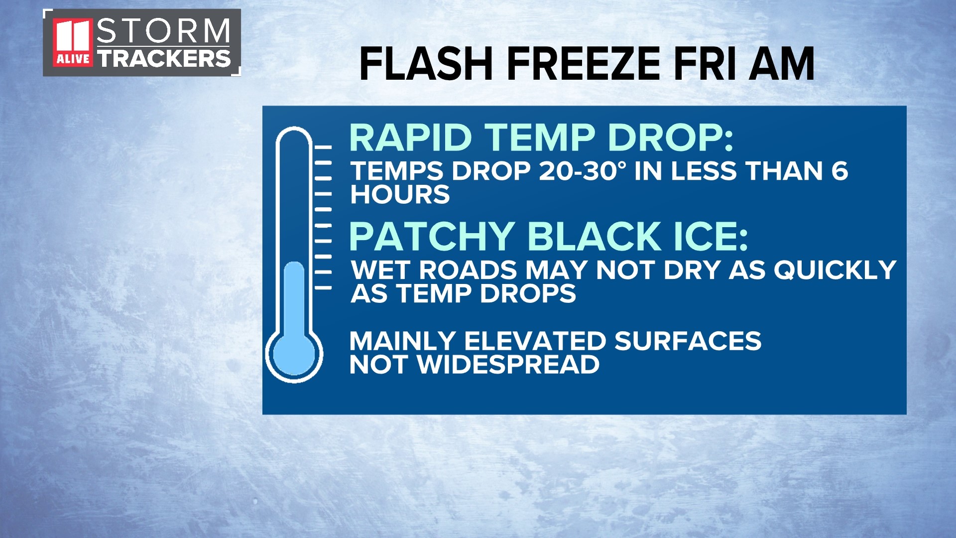 What is a flash freeze? | Georgia weather | 11alive.com