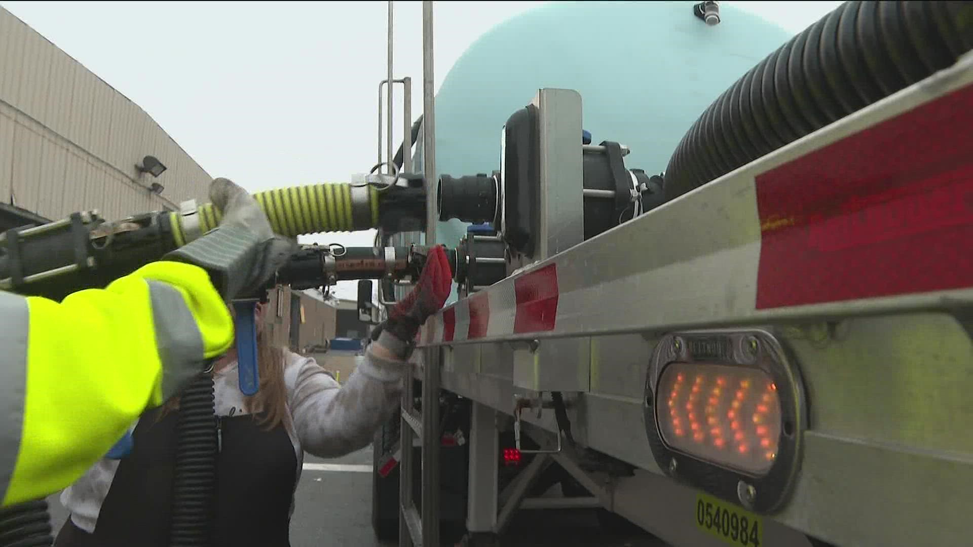 Highways and interstates will be treated - but there's still a risk for black ice.