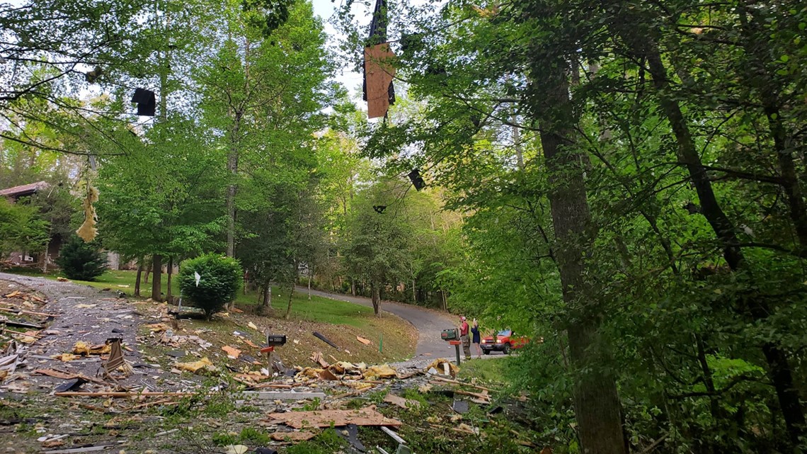 House explosion on Pauline Lane in Blairsville