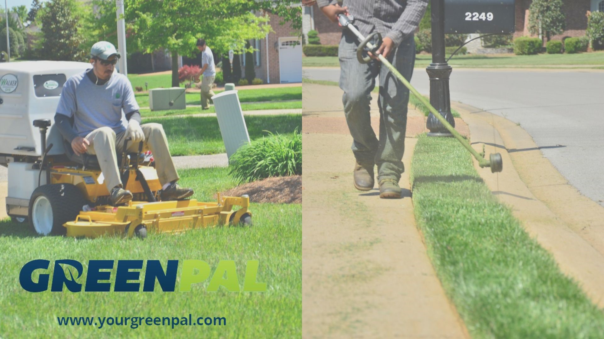 The app allows homeowners to easily find and hire reliable and safe lawn care services.