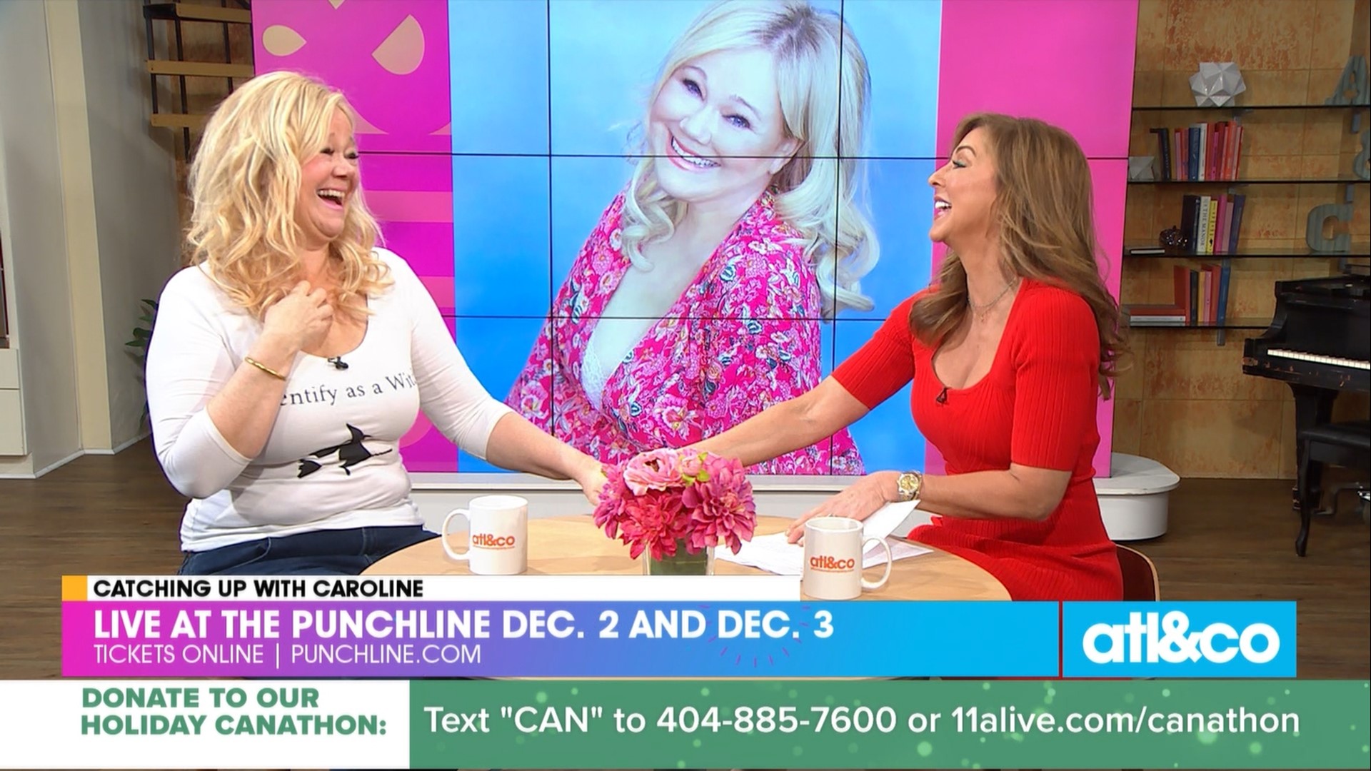 Aunt Hilda forever! Actress/comedian Caroline Rhea is at the Punchline Comedy Club this weekend.