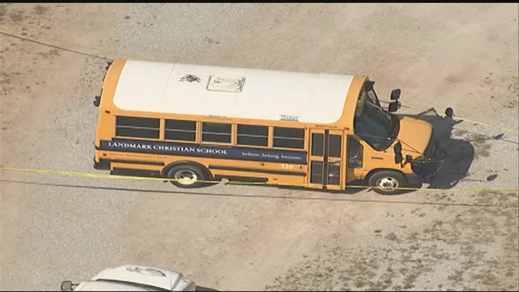 Bus driver dead after 'terrible accident' on school property