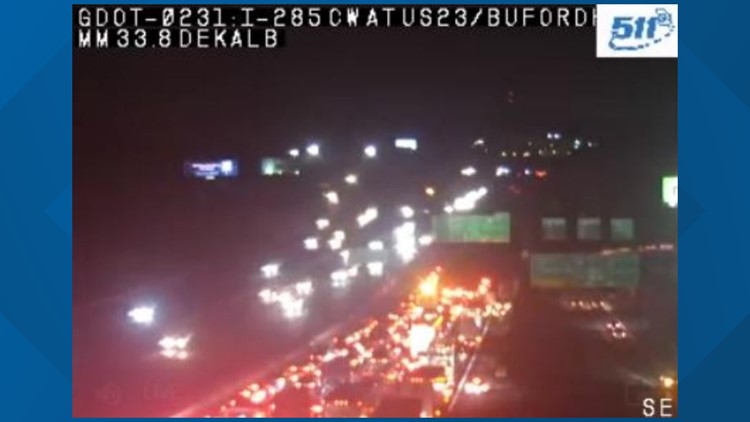 Crash I 285 near I 85 | 11alive.com