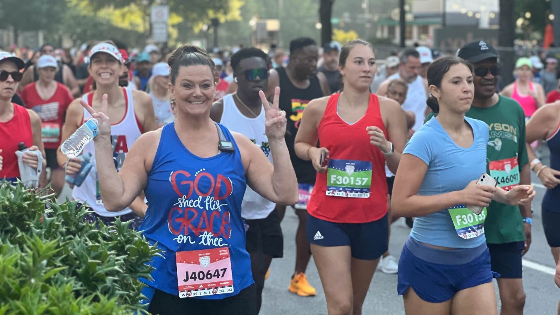 AJC Peachtree Road Race photos 2024