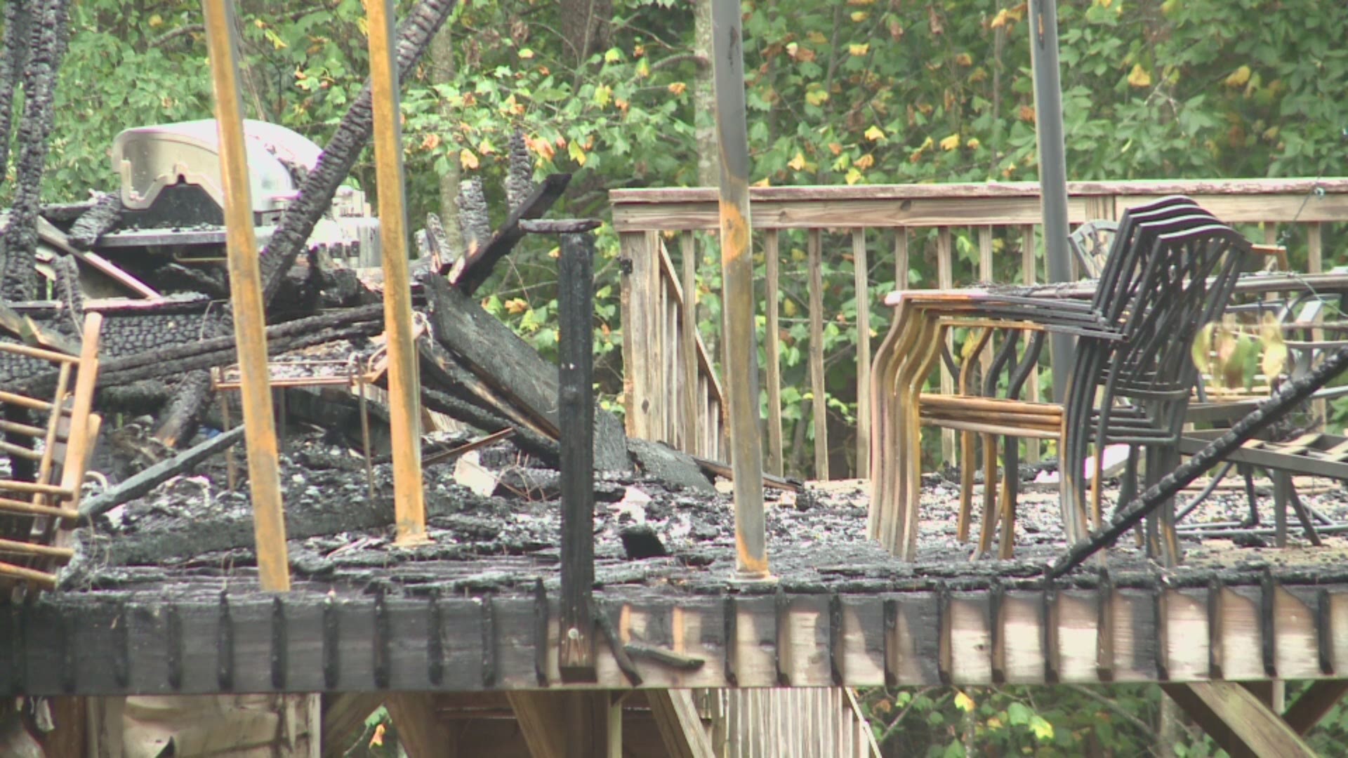 Deputies attempted to rescue the children from the fully engulfed house but were not successful.