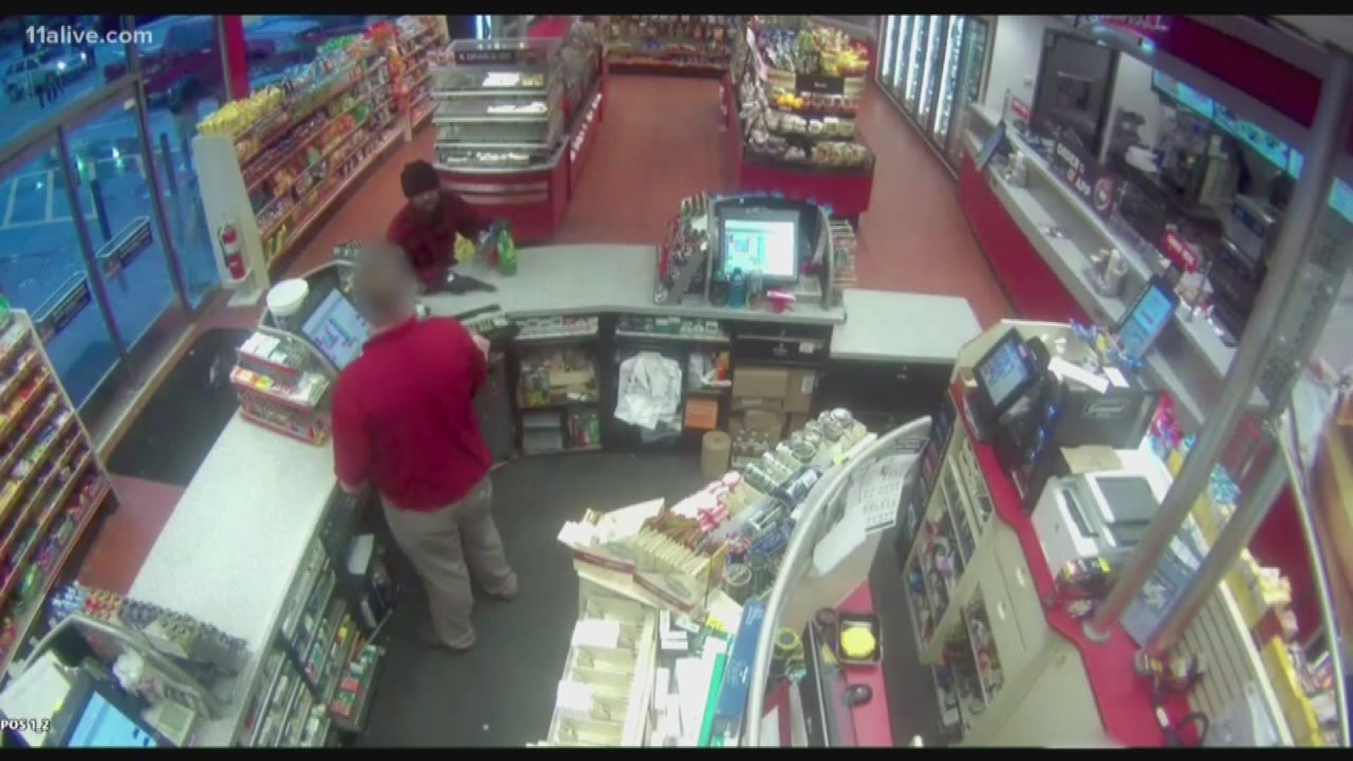 Suspect pretends to buy items before robbing Buckhead QuikTrip at gunpoint:  Cops | 11alive.com