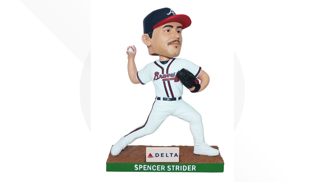 Atlanta Braves All-Star Bobbles On Parade Bobblehead